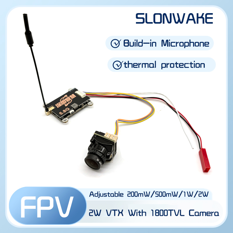 Drone Transmitter - SLONWAKE 5.8G 56CH 2W เครื่องส่งสัญญาณ VTX