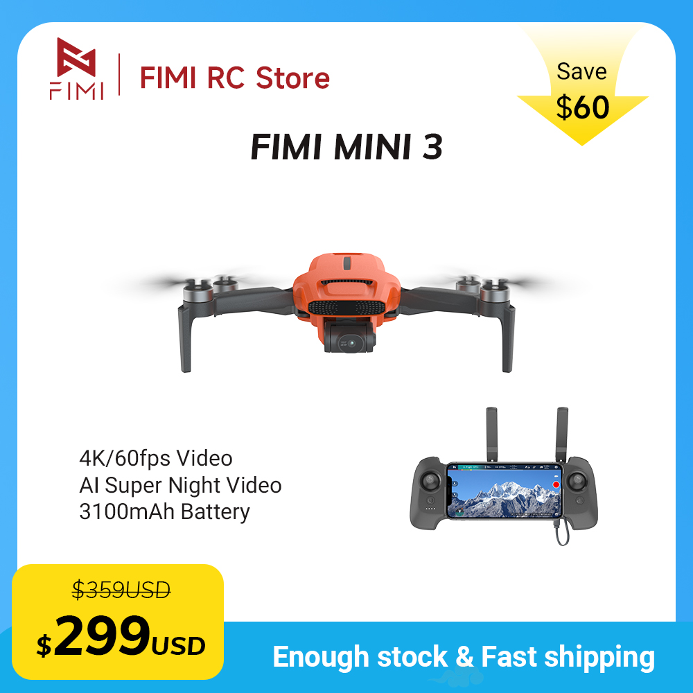 Drone Gps Mount - โดรน FIMI MINI 3 กล้อง 4K