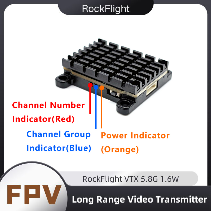 RockFlight TX663 VTX 5.8G 48CH - Drone Transmitter บทวิจารณ์และราคา