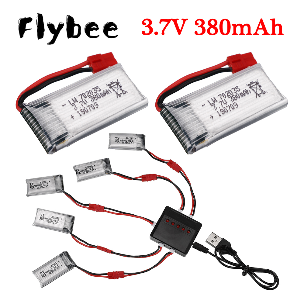แบตเตอรี่ Lipo 3.7V 380mAh พร้ - Drone Charger บทวิจารณ์และราคา
