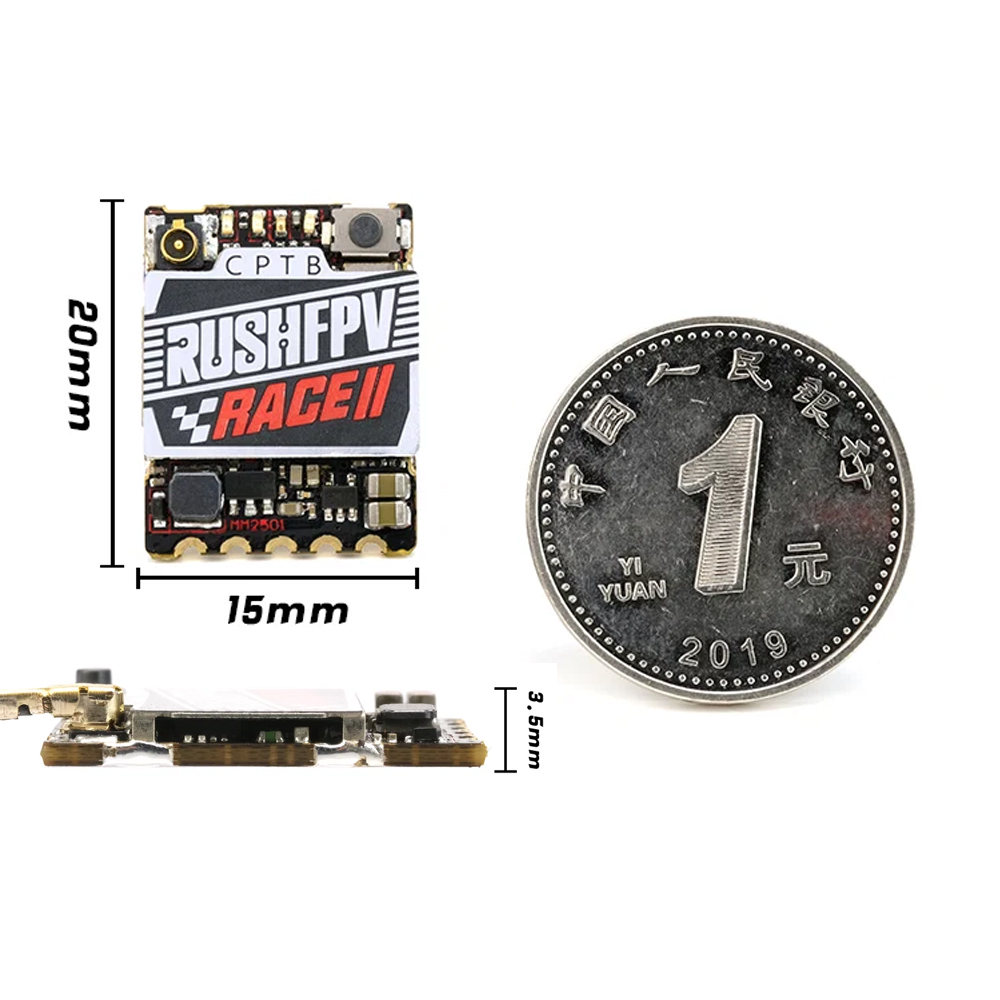 Rushfpv Rush fpv Tank Race2 20 - Drone Transmitter บทวิจารณ์และราคา