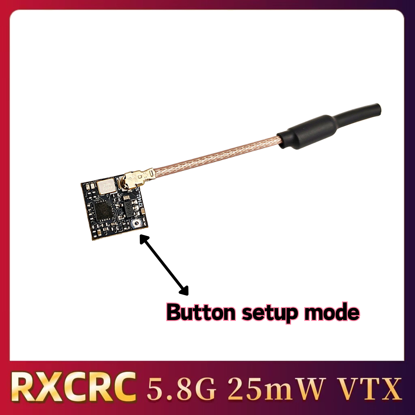 โมดูลส่งสัญญาณวิดีโอแบบอนาล็อก - Drone Transmitter บทวิจารณ์และราคา